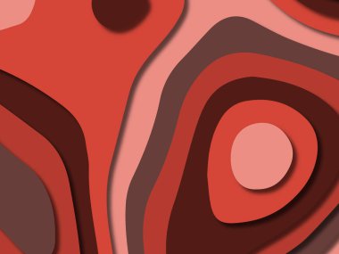 kağıt ile 3D arka plan şekilleri kesim. Soyut kağıt kitap kapağı için şablon arka plan bölmek. Kağıt arka plan kes. Soyut gerçekçi kağıt dekorasyon tasarımı için