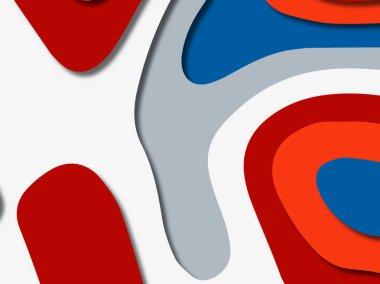 kağıt ile 3D arka plan şekilleri kesim. Soyut kağıt kitap kapağı için şablon arka plan bölmek. Kağıt arka plan kes. Soyut gerçekçi kağıt dekorasyon tasarımı için