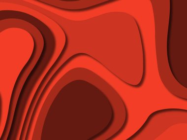 kağıt ile 3D arka plan şekilleri kesim. Soyut kağıt kitap kapağı için şablon arka plan bölmek. Kağıt arka plan kes. Soyut gerçekçi kağıt dekorasyon tasarımı için