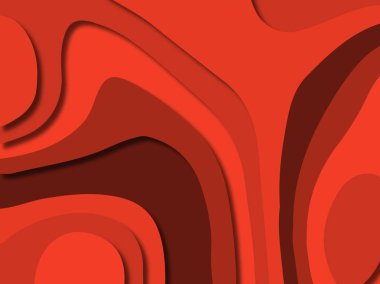 kağıt ile 3D arka plan şekilleri kesim. Soyut kağıt kitap kapağı için şablon arka plan bölmek. Kağıt arka plan kes. Soyut gerçekçi kağıt dekorasyon tasarımı için