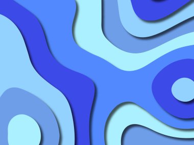 kağıt ile 3D arka plan şekilleri kesim. Soyut kağıt kitap kapağı için şablon arka plan bölmek. Kağıt arka plan kes. Soyut gerçekçi kağıt dekorasyon tasarımı için