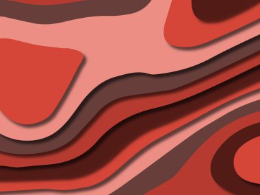 kağıt ile 3D arka plan şekilleri kesim. Soyut kağıt kitap kapağı için şablon arka plan bölmek. Kağıt arka plan kes. Soyut gerçekçi kağıt dekorasyon tasarımı için