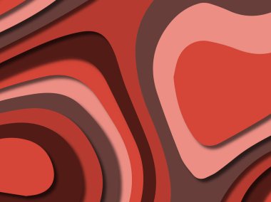 kağıt ile 3D arka plan şekilleri kesim. Soyut kağıt kitap kapağı için şablon arka plan bölmek. Kağıt arka plan kes. Soyut gerçekçi kağıt dekorasyon tasarımı için