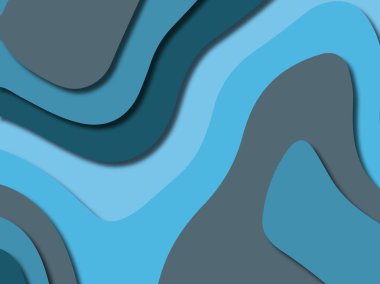 kağıt ile 3D arka plan şekilleri kesim. Soyut kağıt kitap kapağı için şablon arka plan bölmek. Kağıt arka plan kes. Soyut gerçekçi kağıt dekorasyon tasarımı için