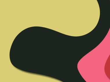 kağıt ile 3D arka plan şekilleri kesim. Soyut kağıt kitap kapağı için şablon arka plan bölmek. Kağıt arka plan kes. Soyut gerçekçi kağıt dekorasyon tasarımı için