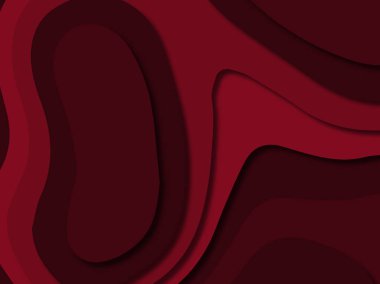 kağıt ile 3D arka plan şekilleri kesim. Soyut kağıt kitap kapağı için şablon arka plan bölmek. Kağıt arka plan kes. Soyut gerçekçi kağıt dekorasyon tasarımı için