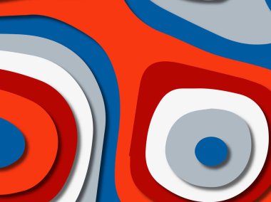 kağıt ile 3D arka plan şekilleri kesim. Soyut kağıt kitap kapağı için şablon arka plan bölmek. Kağıt arka plan kes. Soyut gerçekçi kağıt dekorasyon tasarımı için