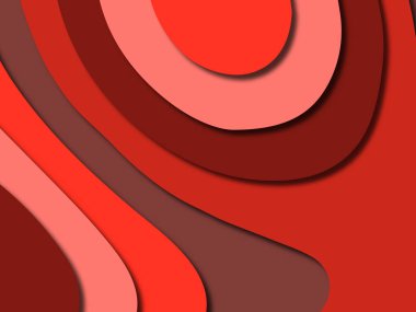 kağıt ile 3D arka plan şekilleri kesim. Soyut kağıt kitap kapağı için şablon arka plan bölmek. Kağıt arka plan kes. Soyut gerçekçi kağıt dekorasyon tasarımı için