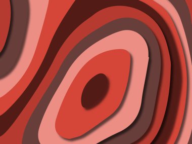 kağıt ile 3D arka plan şekilleri kesim. Soyut kağıt kitap kapağı için şablon arka plan bölmek. Kağıt arka plan kes. Soyut gerçekçi kağıt dekorasyon tasarımı için