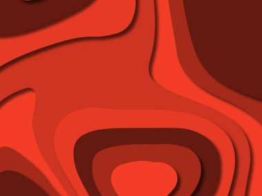 kağıt ile 3D arka plan şekilleri kesim. Soyut kağıt kitap kapağı için şablon arka plan bölmek. Kağıt arka plan kes. Soyut gerçekçi kağıt dekorasyon tasarımı için