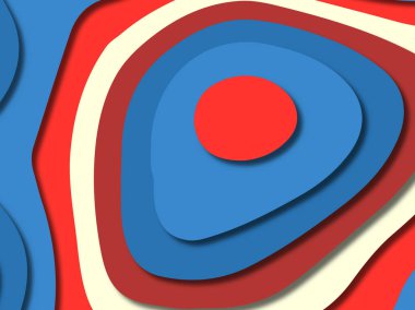 kağıt ile 3D arka plan şekilleri kesim. Soyut kağıt kitap kapağı için şablon arka plan bölmek. Kağıt arka plan kes. Soyut gerçekçi kağıt dekorasyon tasarımı için