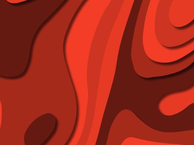 kağıt ile 3D arka plan şekilleri kesim. Soyut kağıt kitap kapağı için şablon arka plan bölmek. Kağıt arka plan kes. Soyut gerçekçi kağıt dekorasyon tasarımı için