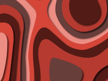 kağıt ile 3D arka plan şekilleri kesim. Soyut kağıt kitap kapağı için şablon arka plan bölmek. Kağıt arka plan kes. Soyut gerçekçi kağıt dekorasyon tasarımı için