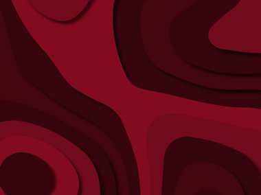 kağıt ile 3D arka plan şekilleri kesim. Soyut kağıt kitap kapağı için şablon arka plan bölmek. Kağıt arka plan kes. Soyut gerçekçi kağıt dekorasyon tasarımı için