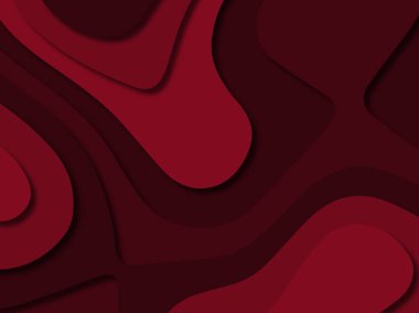 kağıt ile 3D arka plan şekilleri kesim. Soyut kağıt kitap kapağı için şablon arka plan bölmek. Kağıt arka plan kes. Soyut gerçekçi kağıt dekorasyon tasarımı için