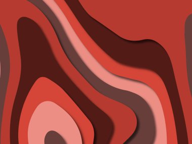 kağıt ile 3D arka plan şekilleri kesim. Soyut kağıt kitap kapağı için şablon arka plan bölmek. Kağıt arka plan kes. Soyut gerçekçi kağıt dekorasyon tasarımı için