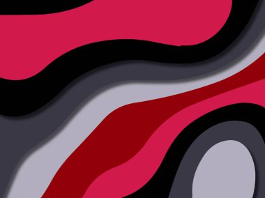 kağıt ile 3D arka plan şekilleri kesim. Soyut kağıt kitap kapağı için şablon arka plan bölmek. Kağıt arka plan kes. Soyut gerçekçi kağıt dekorasyon tasarımı için