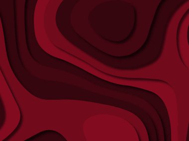 kağıt ile 3D arka plan şekilleri kesim. Soyut kağıt kitap kapağı için şablon arka plan bölmek. Kağıt arka plan kes. Soyut gerçekçi kağıt dekorasyon tasarımı için