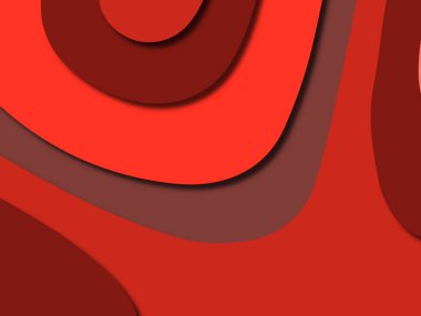 kağıt ile 3D arka plan şekilleri kesim. Soyut kağıt kitap kapağı için şablon arka plan bölmek. Kağıt arka plan kes. Soyut gerçekçi kağıt dekorasyon tasarımı için