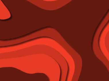 kağıt ile 3D arka plan şekilleri kesim. Soyut kağıt kitap kapağı için şablon arka plan bölmek. Kağıt arka plan kes. Soyut gerçekçi kağıt dekorasyon tasarımı için