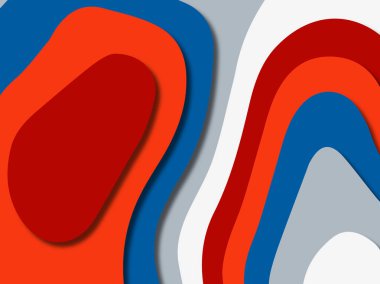 kağıt ile 3D arka plan şekilleri kesim. Soyut kağıt kitap kapağı için şablon arka plan bölmek. Kağıt arka plan kes. Soyut gerçekçi kağıt dekorasyon tasarımı için