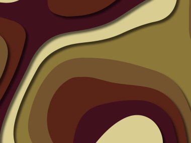 kağıt ile 3D arka plan şekilleri kesim. Soyut kağıt kitap kapağı için şablon arka plan bölmek. Kağıt arka plan kes. Soyut gerçekçi kağıt dekorasyon tasarımı için