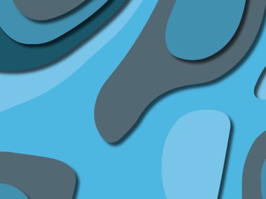 kağıt ile 3D arka plan şekilleri kesim. Soyut kağıt kitap kapağı için şablon arka plan bölmek. Kağıt arka plan kes. Soyut gerçekçi kağıt dekorasyon tasarımı için