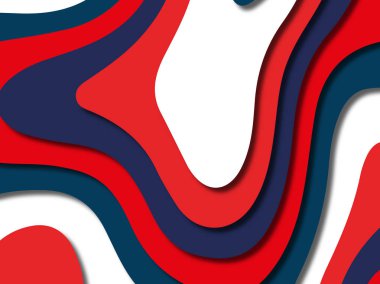 kağıt ile 3D arka plan şekilleri kesim. Soyut kağıt kitap kapağı için şablon arka plan bölmek. Kağıt arka plan kes. Soyut gerçekçi kağıt dekorasyon tasarımı için