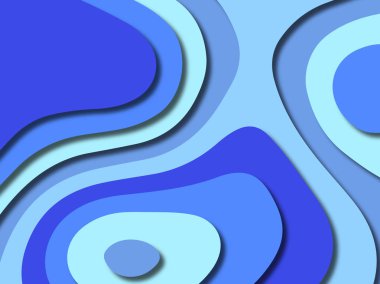 kağıt ile 3D arka plan şekilleri kesim. Soyut kağıt kitap kapağı için şablon arka plan bölmek. Kağıt arka plan kes. Soyut gerçekçi kağıt dekorasyon tasarımı için