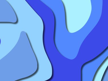 kağıt ile 3D arka plan şekilleri kesim. Soyut kağıt kitap kapağı için şablon arka plan bölmek. Kağıt arka plan kes. Soyut gerçekçi kağıt dekorasyon tasarımı için