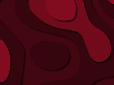 kağıt ile 3D arka plan şekilleri kesim. Soyut kağıt kitap kapağı için şablon arka plan bölmek. Kağıt arka plan kes. Soyut gerçekçi kağıt dekorasyon tasarımı için