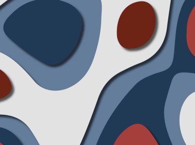 kağıt ile 3D arka plan şekilleri kesim. Soyut kağıt kitap kapağı için şablon arka plan bölmek. Kağıt arka plan kes. Soyut gerçekçi kağıt dekorasyon tasarımı için