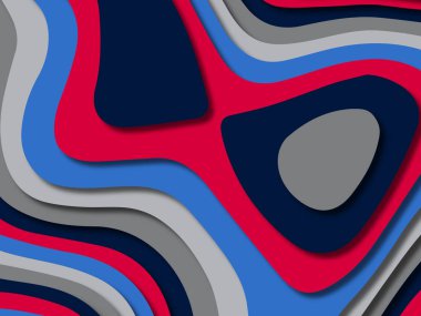 kağıt ile 3D arka plan şekilleri kesim. Soyut kağıt kitap kapağı için şablon arka plan bölmek. Kağıt arka plan kes. Soyut gerçekçi kağıt dekorasyon tasarımı için