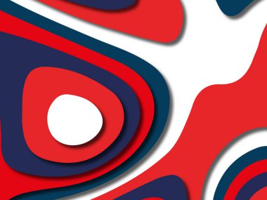 kağıt ile 3D arka plan şekilleri kesim. Soyut kağıt kitap kapağı için şablon arka plan bölmek. Kağıt arka plan kes. Soyut gerçekçi kağıt dekorasyon tasarımı için