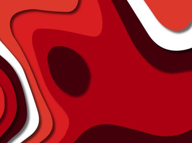 kağıt ile 3D arka plan şekilleri kesim. Soyut kağıt kitap kapağı için şablon arka plan bölmek. Kağıt arka plan kes. Soyut gerçekçi kağıt dekorasyon tasarımı için