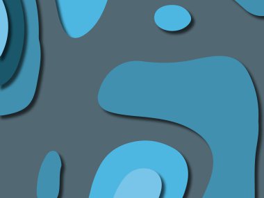 kağıt ile 3D arka plan şekilleri kesim. Soyut kağıt kitap kapağı için şablon arka plan bölmek. Kağıt arka plan kes. Soyut gerçekçi kağıt dekorasyon tasarımı için