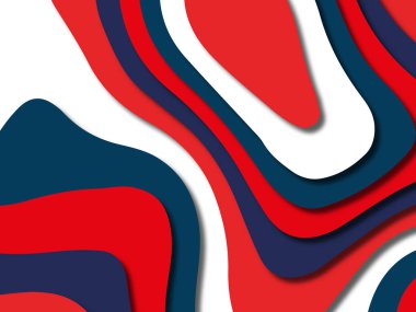 kağıt ile 3D arka plan şekilleri kesim. Soyut kağıt kitap kapağı için şablon arka plan bölmek. Kağıt arka plan kes. Soyut gerçekçi kağıt dekorasyon tasarımı için