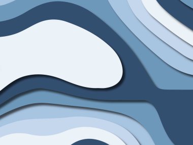 kağıt ile 3D arka plan şekilleri kesim. Soyut kağıt kitap kapağı için şablon arka plan bölmek. Kağıt arka plan kes. Soyut gerçekçi kağıt dekorasyon tasarımı için