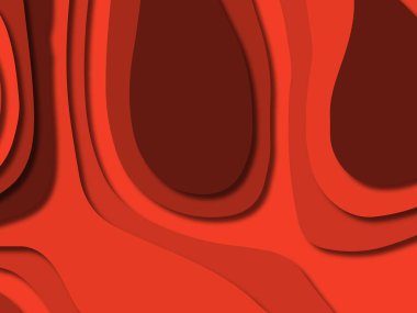 kağıt ile 3D arka plan şekilleri kesim. Soyut kağıt kitap kapağı için şablon arka plan bölmek. Kağıt arka plan kes. Soyut gerçekçi kağıt dekorasyon tasarımı için