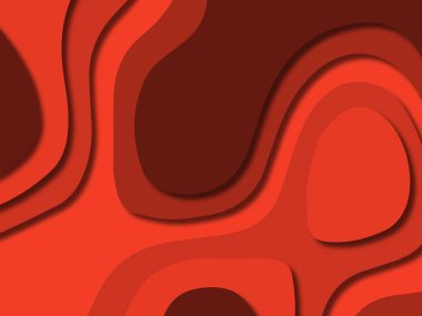 kağıt ile 3D arka plan şekilleri kesim. Soyut kağıt kitap kapağı için şablon arka plan bölmek. Kağıt arka plan kes. Soyut gerçekçi kağıt dekorasyon tasarımı için