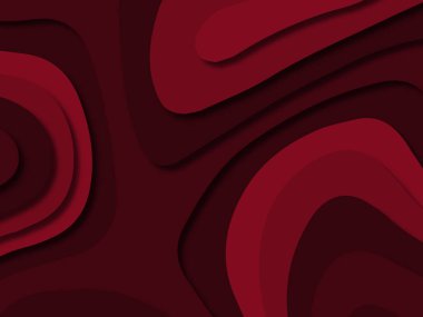 kağıt ile 3D arka plan şekilleri kesim. Soyut kağıt kitap kapağı için şablon arka plan bölmek. Kağıt arka plan kes. Soyut gerçekçi kağıt dekorasyon tasarımı için