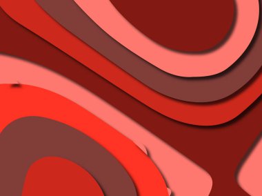 kağıt ile 3D arka plan şekilleri kesim. Soyut kağıt kitap kapağı için şablon arka plan bölmek. Kağıt arka plan kes. Soyut gerçekçi kağıt dekorasyon tasarımı için