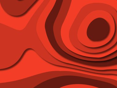 kağıt ile 3D arka plan şekilleri kesim. Soyut kağıt kitap kapağı için şablon arka plan bölmek. Kağıt arka plan kes. Soyut gerçekçi kağıt dekorasyon tasarımı için