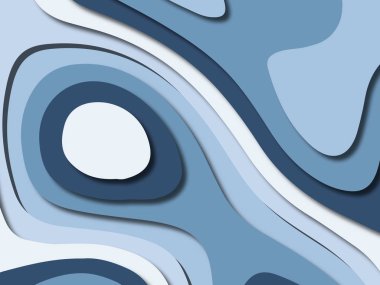 kağıt ile 3D arka plan şekilleri kesim. Soyut kağıt kitap kapağı için şablon arka plan bölmek. Kağıt arka plan kes. Soyut gerçekçi kağıt dekorasyon tasarımı için