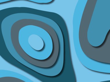 kağıt ile 3D arka plan şekilleri kesim. Soyut kağıt kitap kapağı için şablon arka plan bölmek. Kağıt arka plan kes. Soyut gerçekçi kağıt dekorasyon tasarımı için