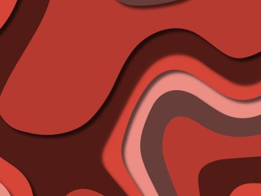 kağıt ile 3D arka plan şekilleri kesim. Soyut kağıt kitap kapağı için şablon arka plan bölmek. Kağıt arka plan kes. Soyut gerçekçi kağıt dekorasyon tasarımı için