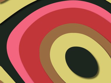 kağıt ile 3D arka plan şekilleri kesim. Soyut kağıt kitap kapağı için şablon arka plan bölmek. Kağıt arka plan kes. Soyut gerçekçi kağıt dekorasyon tasarımı için