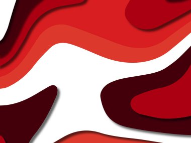 kağıt ile 3D arka plan şekilleri kesim. Soyut kağıt kitap kapağı için şablon arka plan bölmek. Kağıt arka plan kes. Soyut gerçekçi kağıt dekorasyon tasarımı için