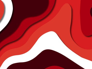 kağıt ile 3D arka plan şekilleri kesim. Soyut kağıt kitap kapağı için şablon arka plan bölmek. Kağıt arka plan kes. Soyut gerçekçi kağıt dekorasyon tasarımı için