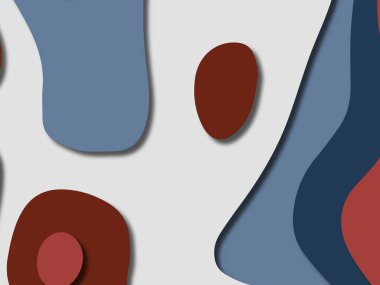 kağıt ile 3D arka plan şekilleri kesim. Soyut kağıt kitap kapağı için şablon arka plan bölmek. Kağıt arka plan kes. Soyut gerçekçi kağıt dekorasyon tasarımı için